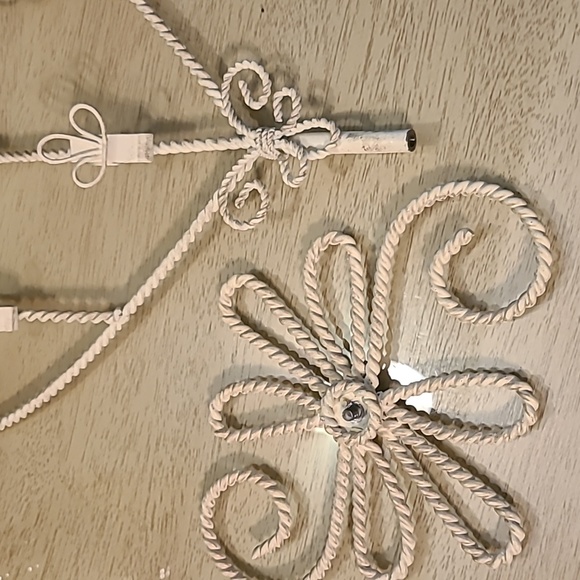 Cute heart-shaped iron picture or card holder display antique look NWT - Picture 6 of 9